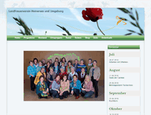 Tablet Screenshot of landfrauen-meinersen.de